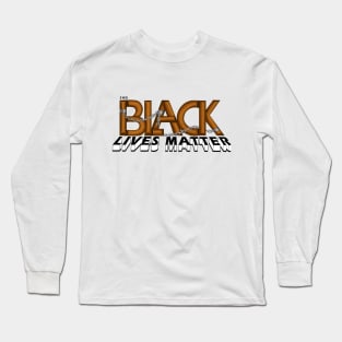 Black Lives Matter Graffiti Long Sleeve T-Shirt